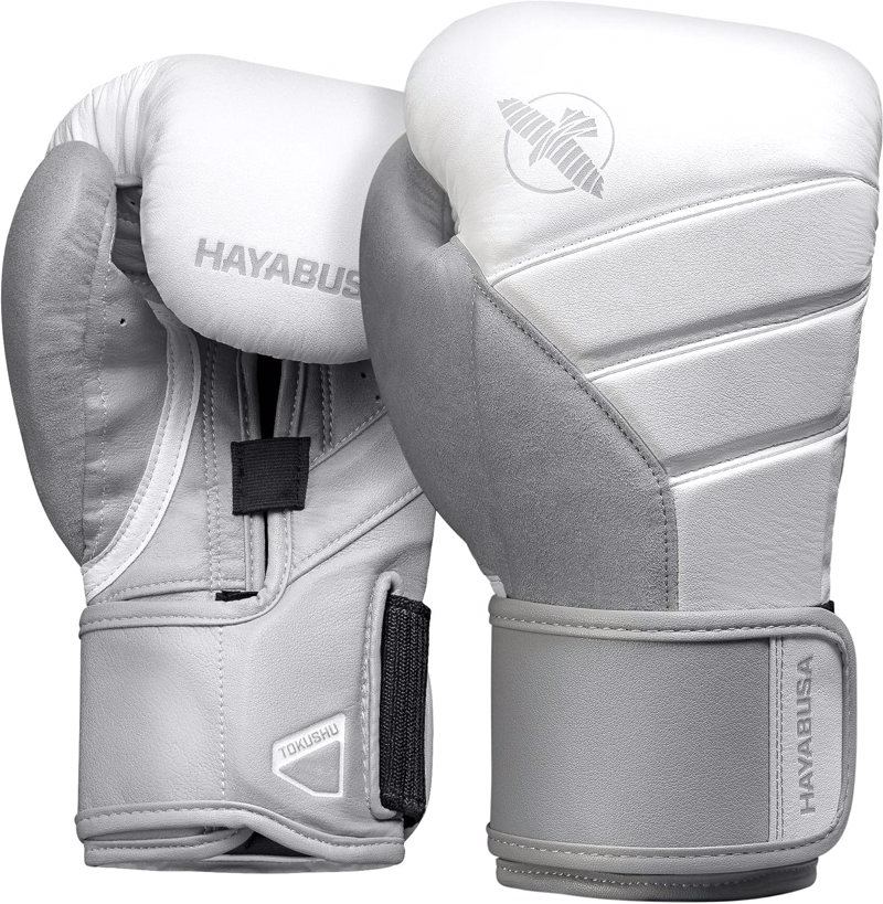 Hayabusa T3 Boxing Gloves -white/grey
